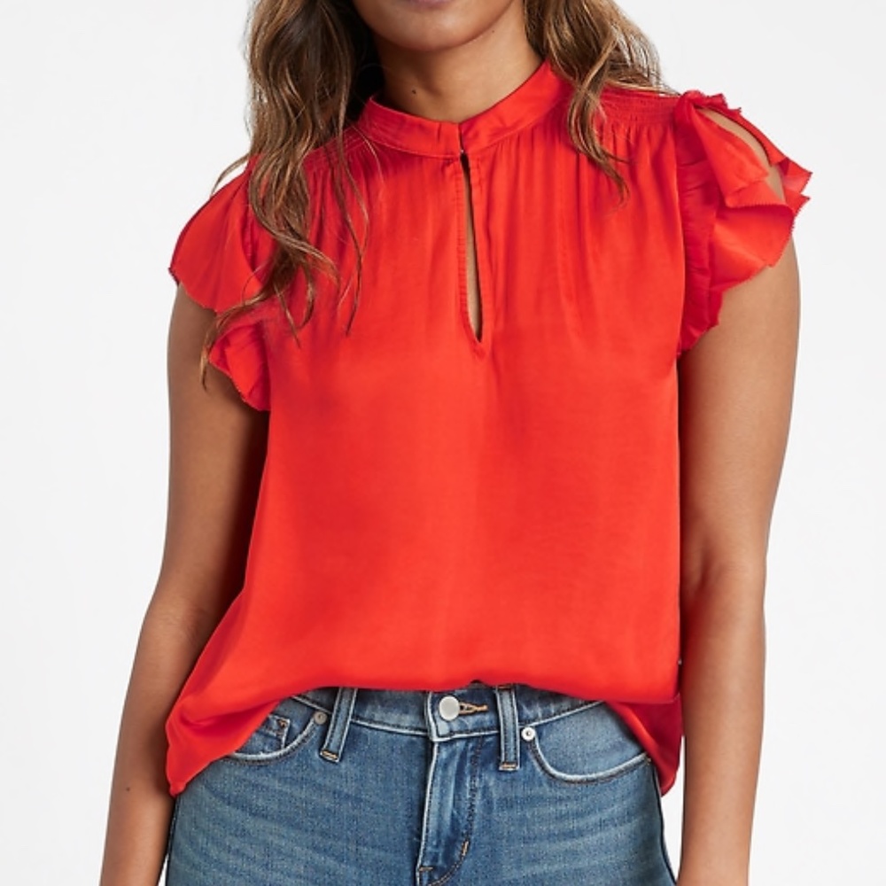 NWT Banana Republic Satin Top - Picture 1 of 5